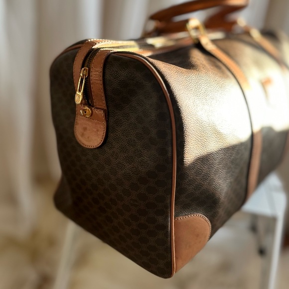 🍦SUNDAE SPRING SALE🍦Vintage Celine Luggage 50cm Travel Duffle / Celine Keepall - Picture 8 of 16